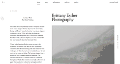 Desktop Screenshot of brittanyesther.com